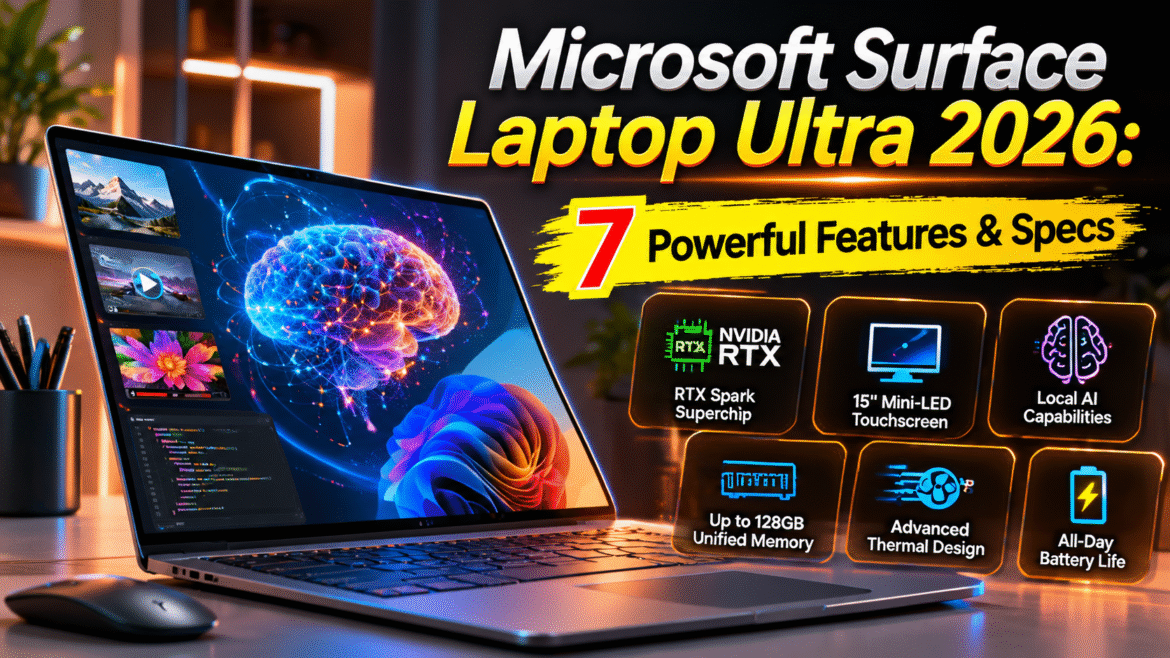 Microsoft Surface Laptop Ultra 2026